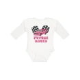 thumbnail image 1 of Inktastic Pink Future Racer Boys or Girls Long Sleeve Baby Bodysuit, 1 of 5