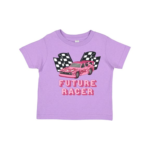 Inktastic Pink Future Racer Boys or Girls Toddler T-Shirt