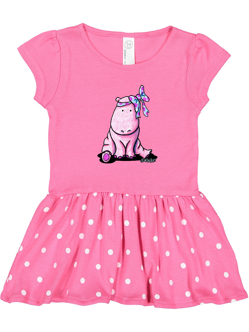  inktastic 3rd Birthday Llama for Girl Toddler Dress 5