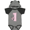 thumbnail image 1 of Inktastic Pink Ladybug 1st Birthday Girls Baby Bodysuit, 1 of 5