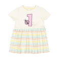 thumbnail image 1 of Inktastic Pink Ladybug 1st Birthday Girls Baby Dress, 1 of 5