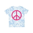thumbnail image 1 of Inktastic Pink Peace Sign Girls Toddler T-Shirt, 1 of 5