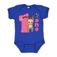 thumbnail image 1 of Inktastic Pink Sloth 1st Birthday Girls Baby Bodysuit, 1 of 5