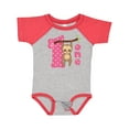 thumbnail image 1 of Inktastic Pink Sloth 1st Birthday Girls Baby Bodysuit, 1 of 5