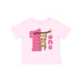 thumbnail image 1 of Inktastic Pink Sloth 1st Birthday Girls Baby T-Shirt, 1 of 5