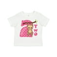 thumbnail image 1 of Inktastic Pink Sloth 2nd Birthday Girls Toddler T-Shirt, 1 of 5