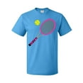 thumbnail image 1 of Inktastic Pink Tennis Racket and Ball T-Shirt, 1 of 5