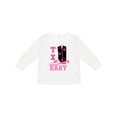 thumbnail image 1 of Inktastic Pink Texas Cowboy Baby Girls Long Sleeve Toddler T-Shirt, 1 of 5
