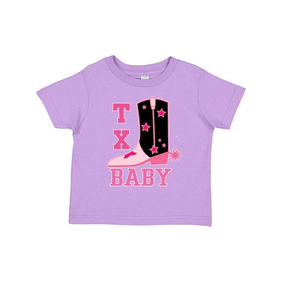Inktastic Pink Texas Cowboy Baby Girls Toddler T-Shirt