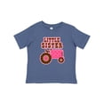 thumbnail image 1 of Inktastic Pink Tractor Little Sister Girls Baby T-Shirt, 1 of 5