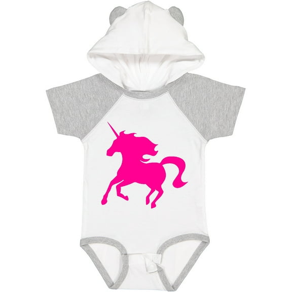Inktastic Pink Unicorn Boys or Girls Baby Bodysuit