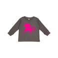 thumbnail image 1 of Inktastic Pink Unicorn Boys or Girls Long Sleeve Toddler T-Shirt, 1 of 5