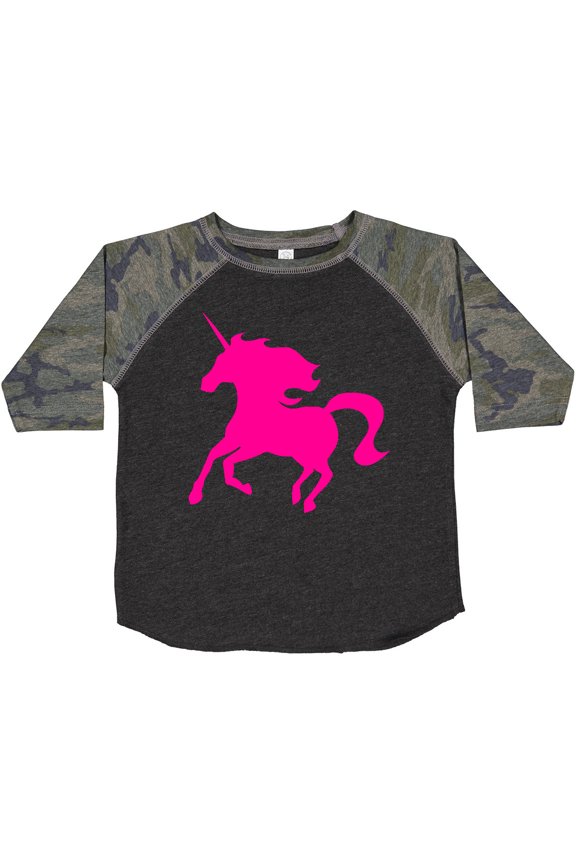 Pink Unicorn Boys or Girls Toddler T-Shirt