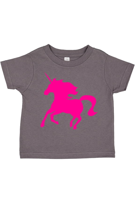 Pink Unicorn Boys or Girls Toddler T-Shirt