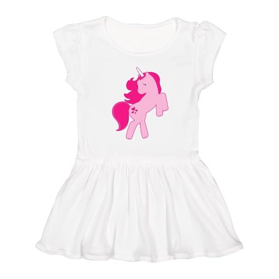 Inktastic Pink Unicorn Girls Toddler Dress