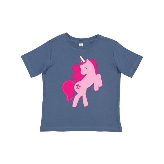 Inktastic Pink Unicorn Girls Toddler T-Shirt
