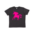 thumbnail image 1 of Inktastic Pink Unicorn Youth T-Shirt, 1 of 5