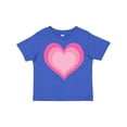 thumbnail image 1 of Inktastic Pink Valentine Heart Girls Toddler T-Shirt, 1 of 5