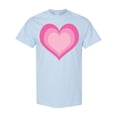 thumbnail image 1 of Inktastic Pink Valentine Heart T-Shirt, 1 of 5