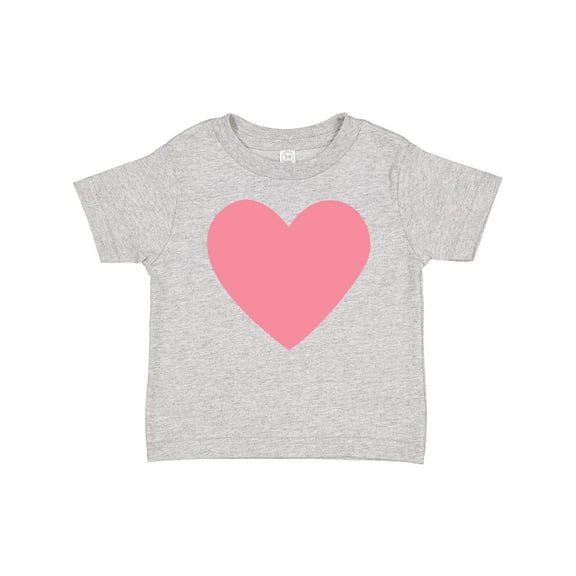 Inktastic Pink Valentine's Day Heart Boys or Girls Baby T-Shirt