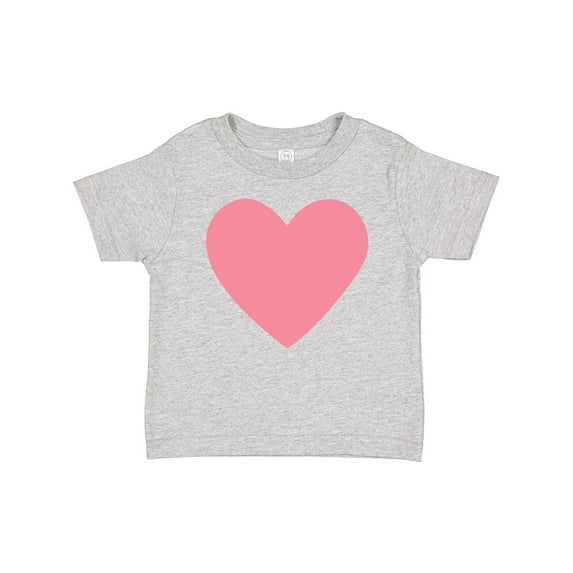 Inktastic Pink Valentine's Day Heart Boys or Girls Baby T-Shirt