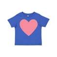 thumbnail image 1 of Inktastic Pink Valentine's Day Heart Boys or Girls Toddler T-Shirt, 1 of 5