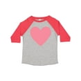 thumbnail image 1 of Inktastic Pink Valentine's Day Heart Boys or Girls Toddler T-Shirt, 1 of 5