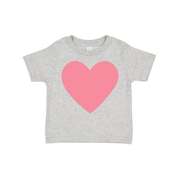 Inktastic Pink Valentine's Day Heart Boys or Girls Toddler T-Shirt