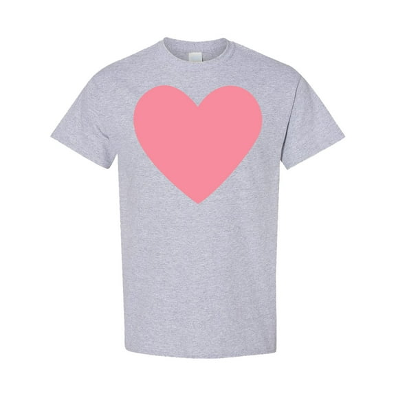 Inktastic Pink Valentine's Day Heart T-Shirt