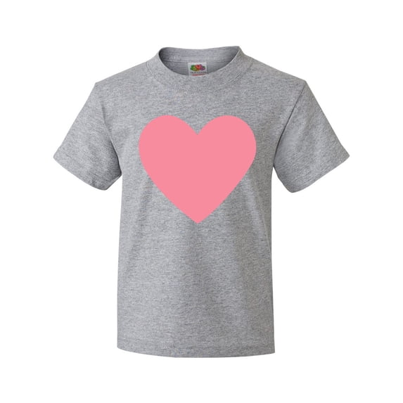 Inktastic Pink Valentine's Day Heart Youth T-Shirt