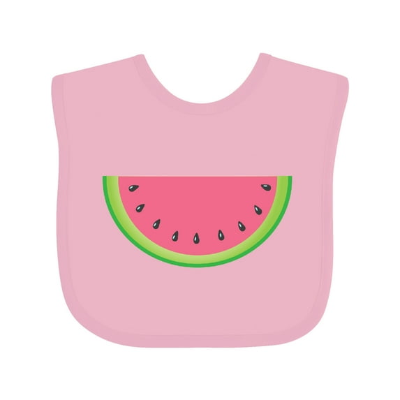 Inktastic Watermelon Slice Boys or Girls Baby Bib