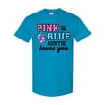 thumbnail image 1 of Inktastic Pink or Blue Auntie Loves You T-Shirt, 1 of 5