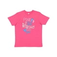 thumbnail image 1 of Inktastic Pink or Blue, Big Brother Loves You Footprints and Heart Youth T-Shirt, 1 of 5