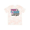 thumbnail image 1 of Inktastic Pink or Blue Grandma Loves You T-Shirt, 1 of 5