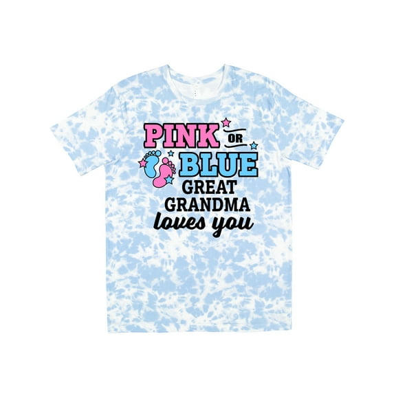 Inktastic Pink or Blue Great Grandma Loves You T-Shirt