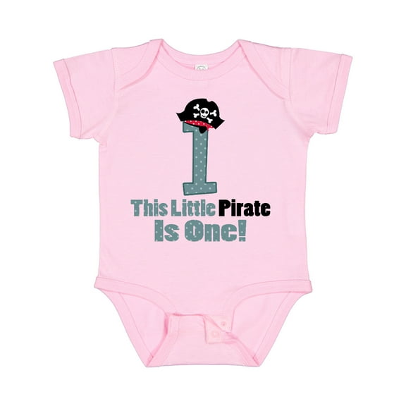 Inktastic Pirate 1st Birthday Boys Baby Bodysuit