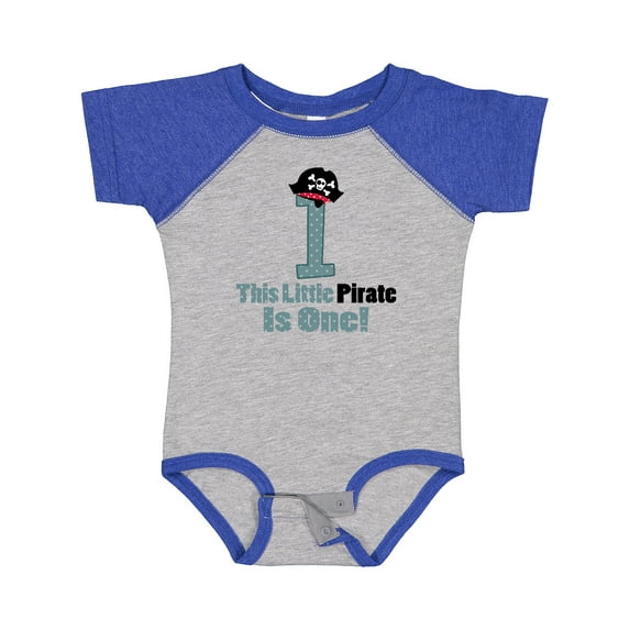 Inktastic Pirate 1st Birthday Boys Baby Bodysuit
