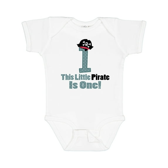 Inktastic Pirate 1st Birthday Boys Baby Bodysuit