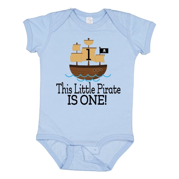 Inktastic Pirate 1st Birthday Party Boys Baby Bodysuit