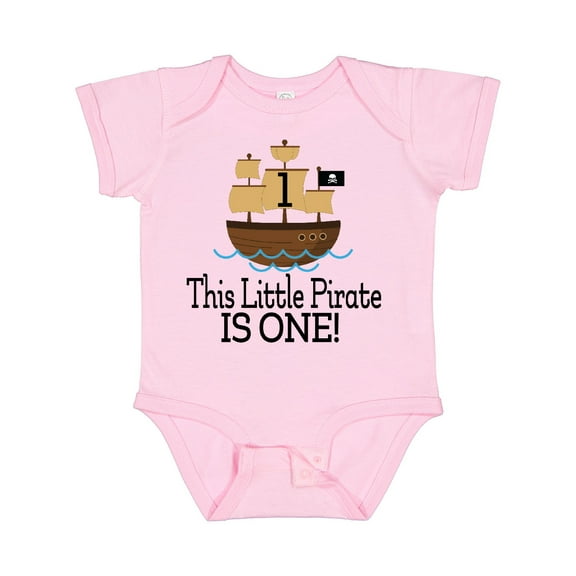 Inktastic Pirate 1st Birthday Party Boys Baby Bodysuit