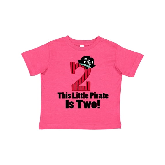 Inktastic Pirate 2nd Birthday Boys Toddler T-Shirt
