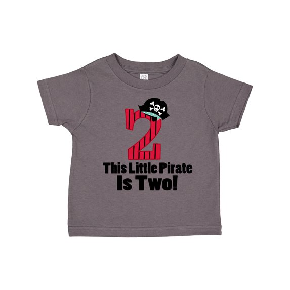 Inktastic Pirate 2nd Birthday Boys Toddler T-Shirt
