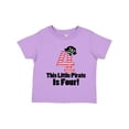 thumbnail image 1 of Inktastic Pirate 4th Birthday Party Boys or Girls Toddler T-Shirt, 1 of 5