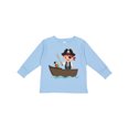 thumbnail image 1 of Inktastic Pirate Boy and Parrot Boys Long Sleeve Toddler T-Shirt, 1 of 5