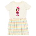 thumbnail image 1 of Inktastic Pirate Captain Girls Toddler Dress, 1 of 5