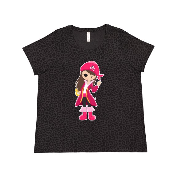 Inktastic Pirate Captain Women's Plus Size T-Shirt