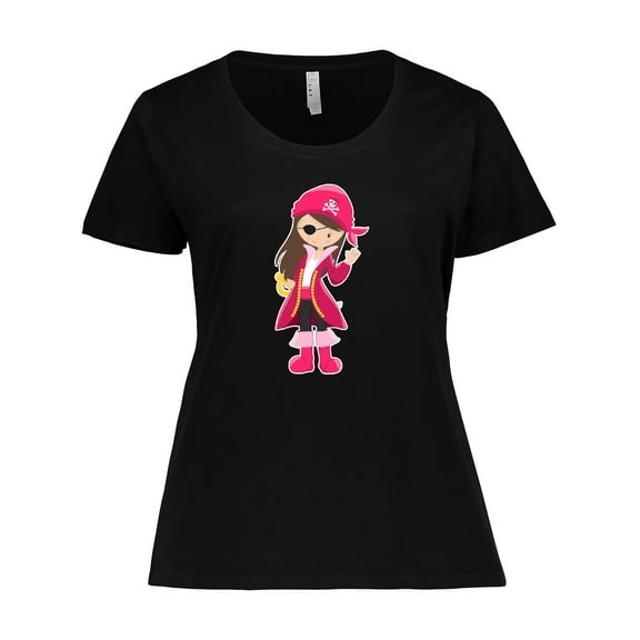 Inktastic Pirate Captain Women's Plus Size T-Shirt