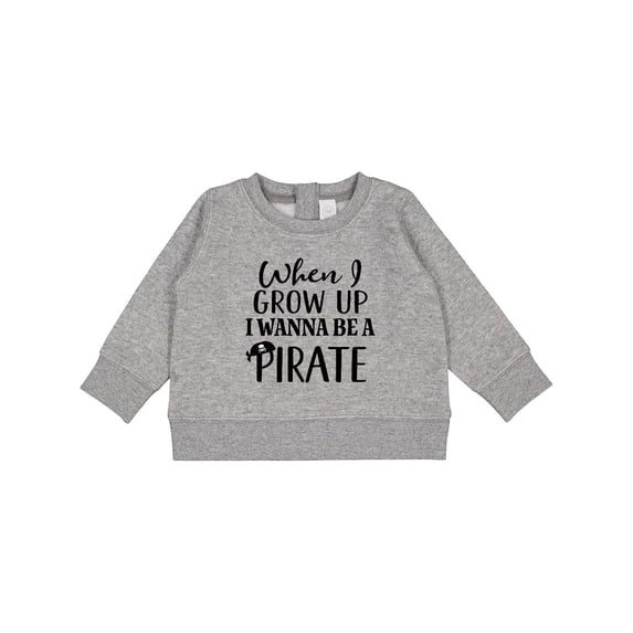 Inktastic Pirate Future Childs Baby Sweatshirt