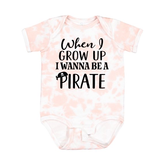 Inktastic Pirate Future Childs Boys or Girls Baby Bodysuit