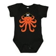 thumbnail image 1 of Inktastic Pirate Octopus Kids Funny Boys or Girls Baby Bodysuit, 1 of 5